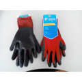 Polyester Shell Latex Coated Safety Work Glove (L1601)